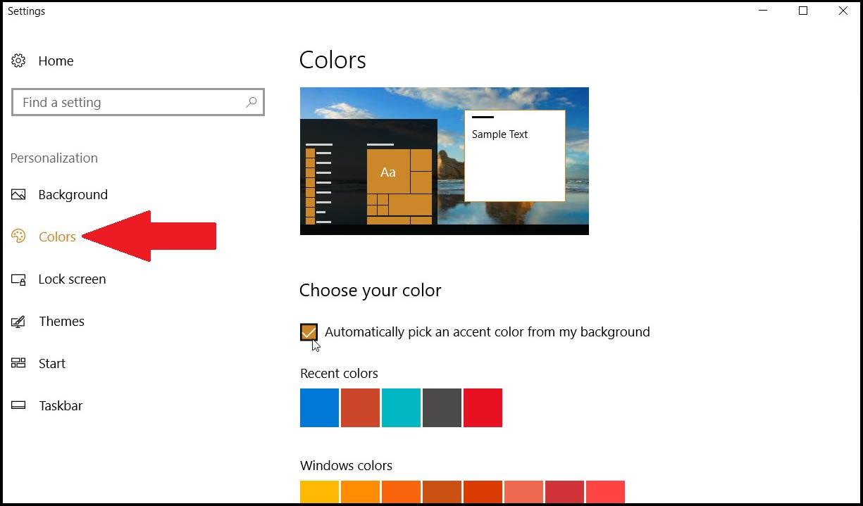 how to make themes for windows 10 cycle automatically